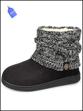 Women's Winter Slipper Boots Memory Foam Fleece Lined Indoor Outdoor